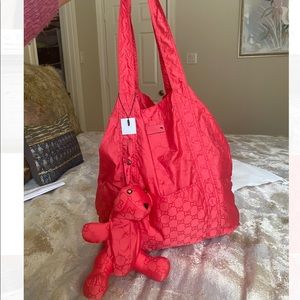 Beautiful authentic Gucci GG Nylon tote